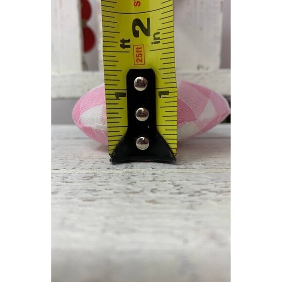 Valentine Heart Decor 4 piece Buffalo Plaid Check Vase Bowl Filler Scatter Decor - Picture 6 of 7